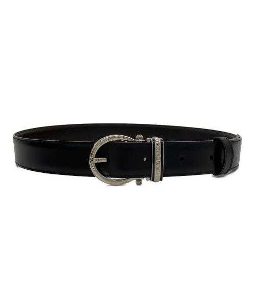 MONTBLANC（モンブラン）MONTBLANC (モンブラン) レザーベルト ブラックの古着・服飾アイテム