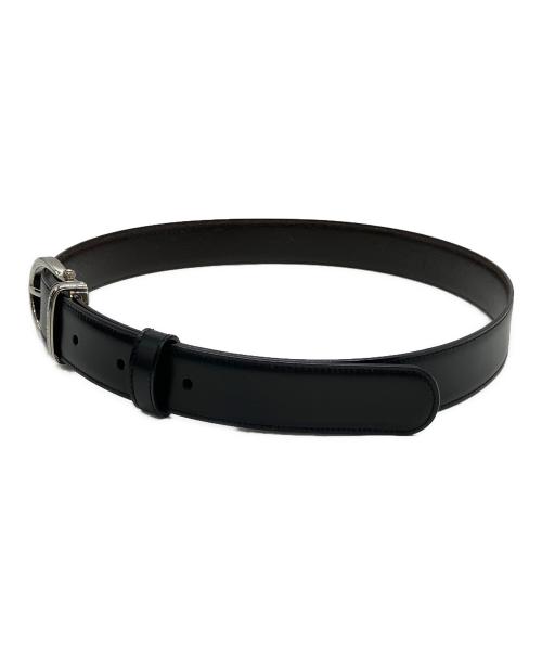 MONTBLANC（モンブラン）MONTBLANC (モンブラン) レザーベルト ブラックの古着・服飾アイテム