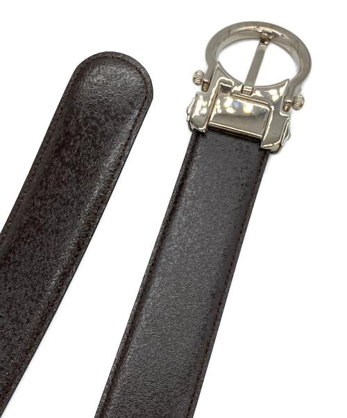 MONTBLANC（モンブラン）MONTBLANC (モンブラン) レザーベルト ブラックの古着・服飾アイテム