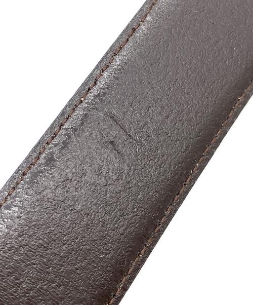 MONTBLANC（モンブラン）MONTBLANC (モンブラン) レザーベルト ブラックの古着・服飾アイテム