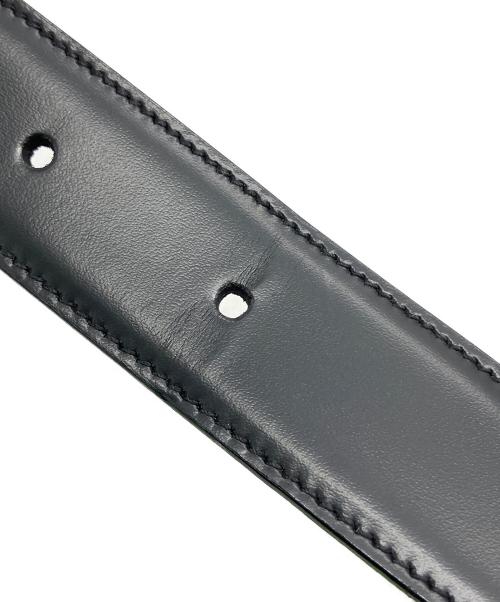 MONTBLANC（モンブラン）MONTBLANC (モンブラン) レザーベルト ブラックの古着・服飾アイテム