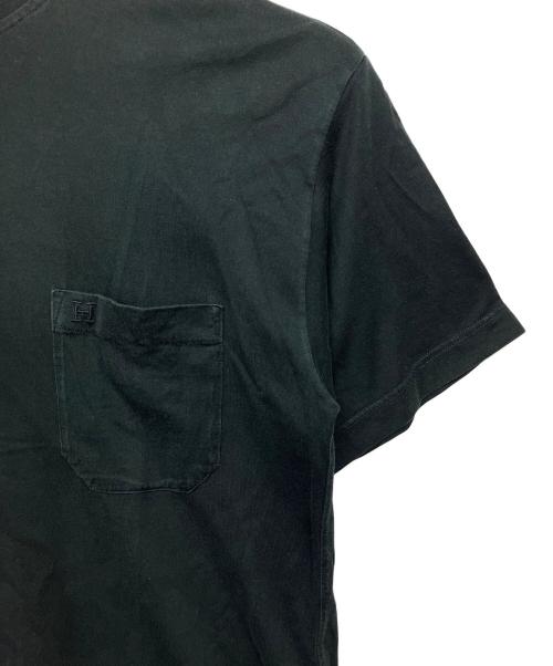 HERMES（エルメス）HERMES (エルメス) 半袖カットソー ブラック サイズ:Lの古着・服飾アイテム
