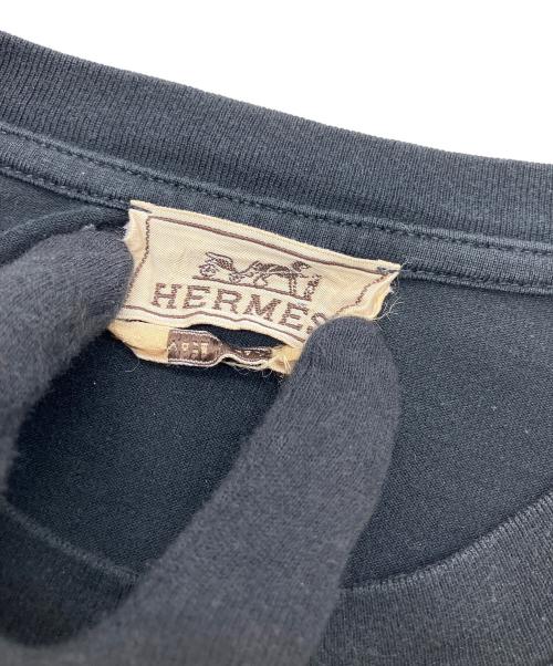HERMES（エルメス）HERMES (エルメス) 半袖カットソー ブラック サイズ:Lの古着・服飾アイテム