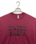 JERZEES (ジャージーズ) WACKO MARIA (ワコマリア) クルーネックスウェット　22AW ロゴ刺繍 ボルドー サイズ:M：13000円