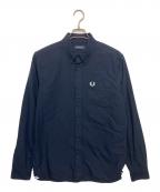 FRED PERRYフレッドペリー）の古着「Oxford Shirt　M5516/608/00715/408」｜ネイビー