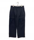 DAIWA PIER39ダイワ ピア39）の古着「Loose Stretch 6P Mil Pants」｜ブラック
