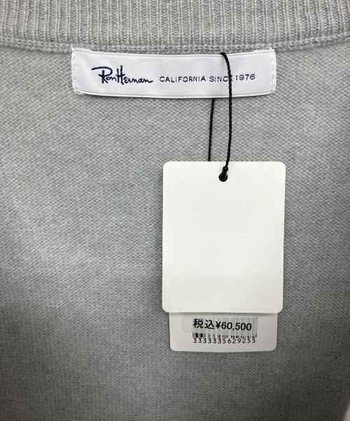 Ron Herman（ロンハーマン）Ron Herman (ロンハーマン) クルーネックニット グレー サイズ:S 未使用品の古着・服飾アイテム