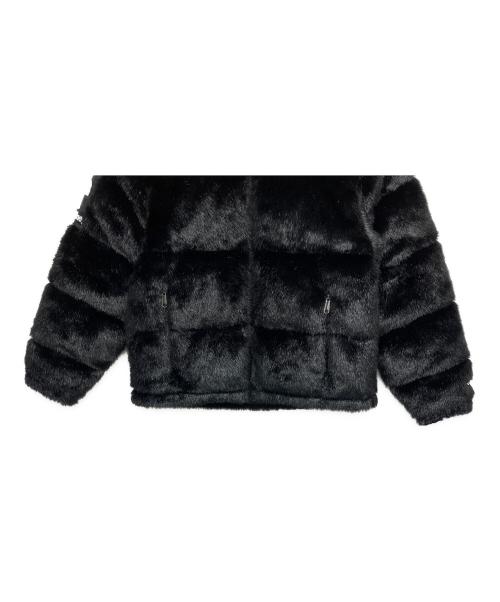 THE NORTH FACE（ザ ノース フェイス）THE NORTH FACE (ザ ノース フェイス) Supreme (シュプリーム) Faux Fur Nuptse Jacket ブラック サイズ:Sの古着・服飾アイテム