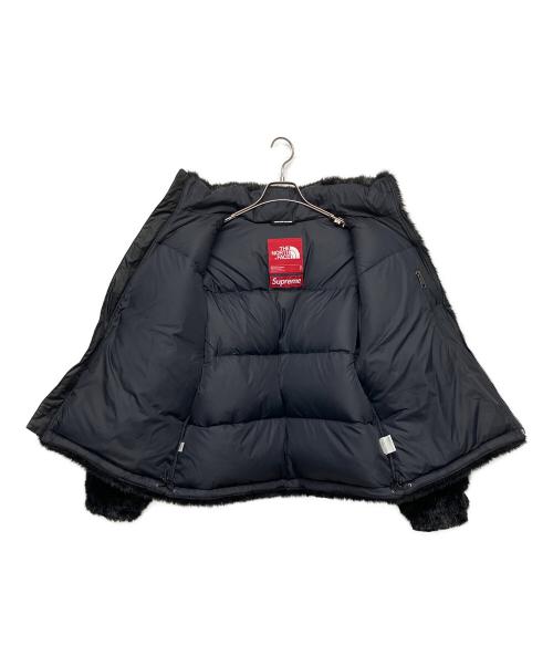 THE NORTH FACE（ザ ノース フェイス）THE NORTH FACE (ザ ノース フェイス) Supreme (シュプリーム) Faux Fur Nuptse Jacket ブラック サイズ:Sの古着・服飾アイテム