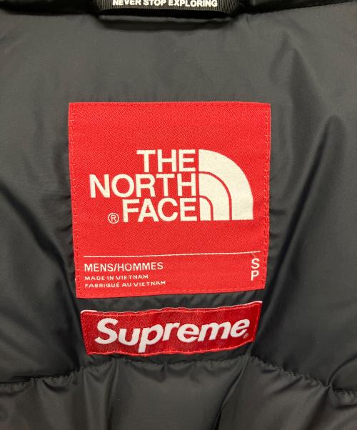 THE NORTH FACE（ザ ノース フェイス）THE NORTH FACE (ザ ノース フェイス) Supreme (シュプリーム) Faux Fur Nuptse Jacket ブラック サイズ:Sの古着・服飾アイテム