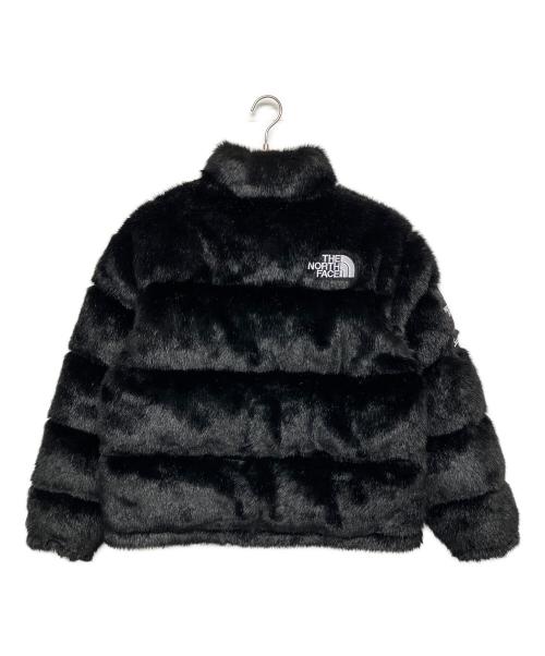 THE NORTH FACE（ザ ノース フェイス）THE NORTH FACE (ザ ノース フェイス) Supreme (シュプリーム) Faux Fur Nuptse Jacket ブラック サイズ:Sの古着・服飾アイテム
