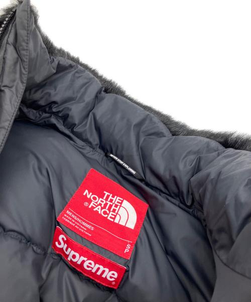 THE NORTH FACE（ザ ノース フェイス）THE NORTH FACE (ザ ノース フェイス) Supreme (シュプリーム) Faux Fur Nuptse Jacket ブラック サイズ:Sの古着・服飾アイテム