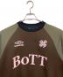 UMBRO (アンブロ) BoTT (ボット) BEAMS T (ビームス ティー) 75-13-0572-493　24SS　Sweatshirt ブラウン×カーキ サイズ:M：30000円