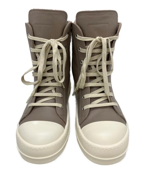 RICK OWENS（リックオウエンス）RICK OWENS (リックオウエンス) FRESH/ MILK RP01E7890LCO　ハイカットスニーカー サイズ:39の古着・服飾アイテム