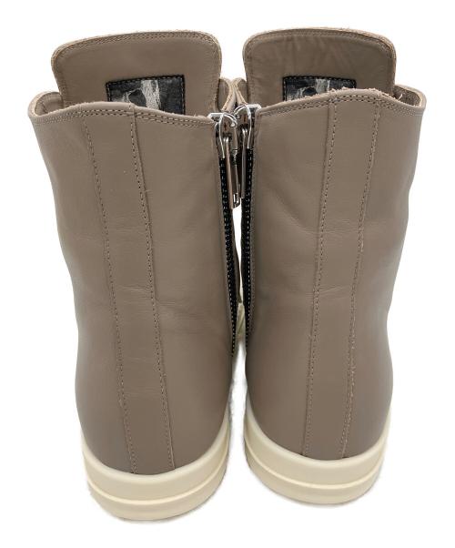 RICK OWENS（リックオウエンス）RICK OWENS (リックオウエンス) FRESH/ MILK RP01E7890LCO　ハイカットスニーカー サイズ:39の古着・服飾アイテム