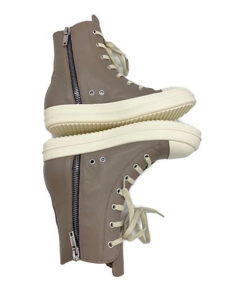 RICK OWENS（リックオウエンス）RICK OWENS (リックオウエンス) FRESH/ MILK RP01E7890LCO　ハイカットスニーカー サイズ:39の古着・服飾アイテム