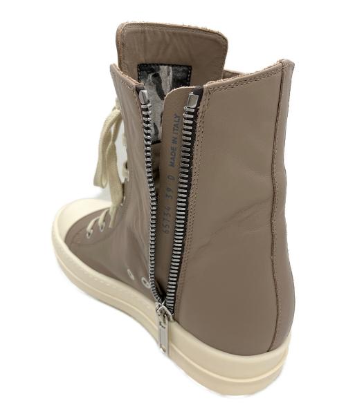 RICK OWENS（リックオウエンス）RICK OWENS (リックオウエンス) FRESH/ MILK RP01E7890LCO　ハイカットスニーカー サイズ:39の古着・服飾アイテム