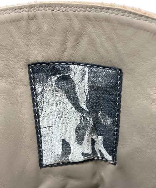RICK OWENS（リックオウエンス）RICK OWENS (リックオウエンス) FRESH/ MILK RP01E7890LCO　ハイカットスニーカー サイズ:39の古着・服飾アイテム