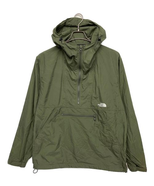 THE NORTH FACE（ザ ノース フェイス）THE NORTH FACE (ザ ノース フェイス) NP21735　コンパクトアノラック グリーン サイズ:Lの古着・服飾アイテム