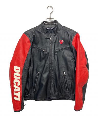 中古・古着通販】DUCATI (ドゥカティ) レザージャケット ブラック