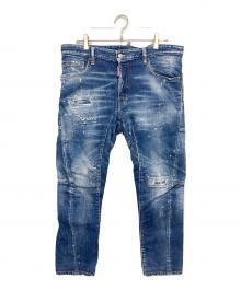 DSQUARED2（ディースクエアード）の古着「S74LB0970　デニムパンツ」｜ネイビー