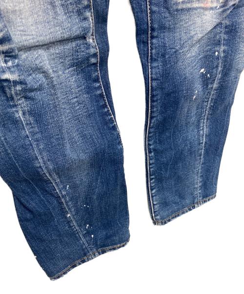 DSQUARED2（ディースクエアード）DSQUARED2 (ディースクエアード) S74LB0970　デニムパンツ ネイビー サイズ:52の古着・服飾アイテム