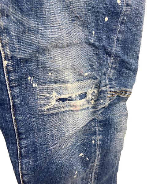 DSQUARED2（ディースクエアード）DSQUARED2 (ディースクエアード) S74LB0970　デニムパンツ ネイビー サイズ:52の古着・服飾アイテム