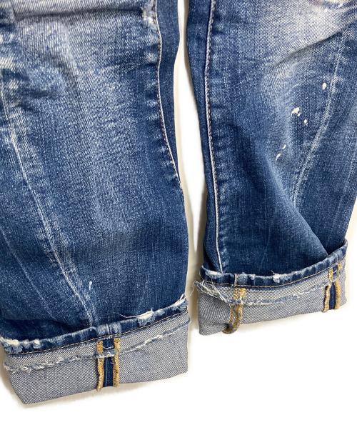 DSQUARED2（ディースクエアード）DSQUARED2 (ディースクエアード) S74LB0970　デニムパンツ ネイビー サイズ:52の古着・服飾アイテム