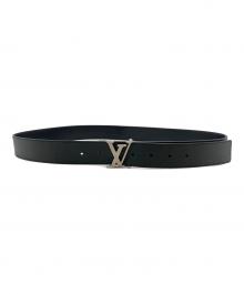 LOUIS VUITTON（ルイ ヴィトン）の古着「レザーベルト  ＢＣ3109」｜ブラック