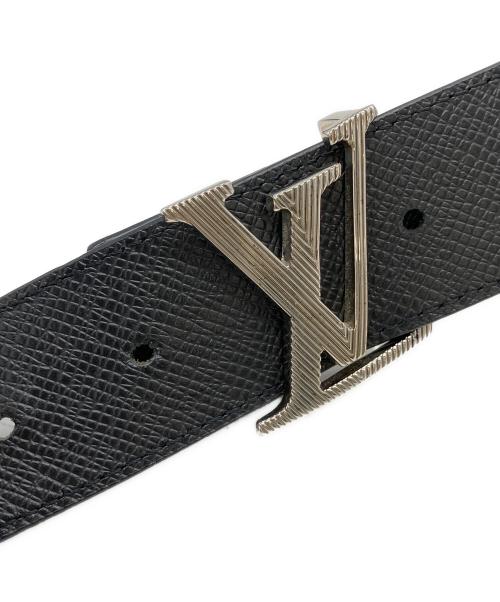 LOUIS VUITTON（ルイ ヴィトン）LOUIS VUITTON (ルイ ヴィトン) レザーベルト  ＢＣ3109 ブラックの古着・服飾アイテム