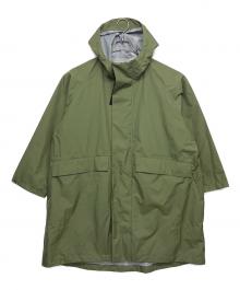NEW BALANCE（ニューバランス）の古着「AMJ45029　フーデッドロングジャケット」｜カーキ