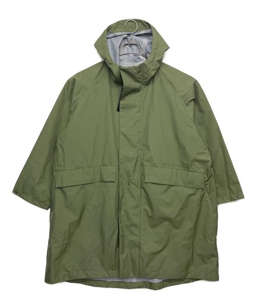 NEW BALANCE（ニューバランス）NEW BALANCE (ニューバランス) AMJ45029　フーデッドロングジャケット カーキ サイズ:M 未使用品の古着・服飾アイテム
