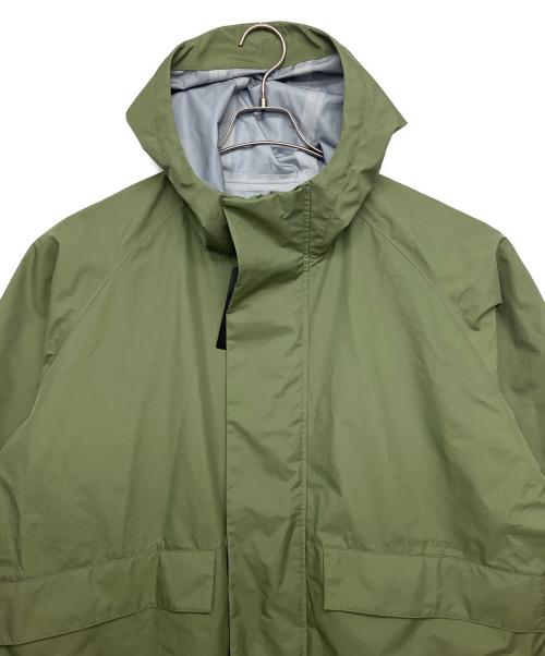 NEW BALANCE（ニューバランス）NEW BALANCE (ニューバランス) AMJ45029　フーデッドロングジャケット カーキ サイズ:M 未使用品の古着・服飾アイテム