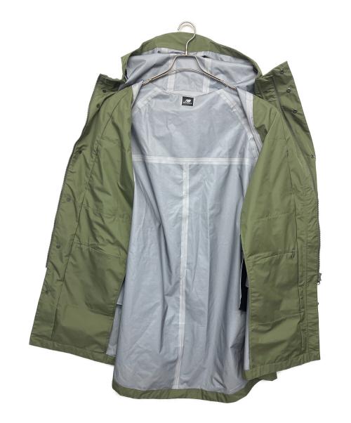 NEW BALANCE（ニューバランス）NEW BALANCE (ニューバランス) AMJ45029　フーデッドロングジャケット カーキ サイズ:M 未使用品の古着・服飾アイテム