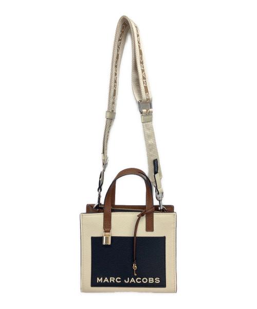 MARC JACOBS（マークジェイコブス）MARC JACOBS (マークジェイコブス) 2WAYバッグ ベージュ×ブラウンの古着・服飾アイテム