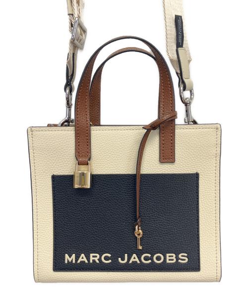 MARC JACOBS（マークジェイコブス）MARC JACOBS (マークジェイコブス) 2WAYバッグ ベージュ×ブラウンの古着・服飾アイテム
