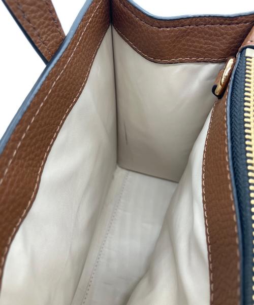 MARC JACOBS（マークジェイコブス）MARC JACOBS (マークジェイコブス) 2WAYバッグ ベージュ×ブラウンの古着・服飾アイテム