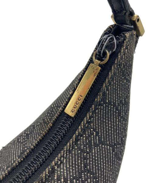 GUCCI（グッチ）GUCCI (グッチ) アクセサリーポーチ ブラックの古着・服飾アイテム