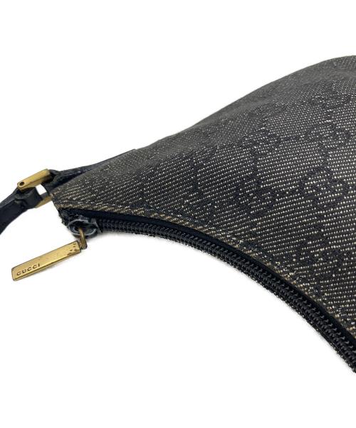 GUCCI（グッチ）GUCCI (グッチ) アクセサリーポーチ ブラックの古着・服飾アイテム