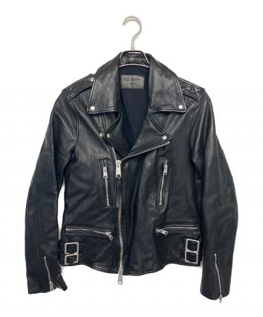 ALL SAINTS フロントダブルジップライダース 中古・古着通販】ALL SAINTS (オールセインツ) ダブルライダース