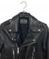ALL SAINTS (オールセインツ) ダブルライダースジャケット ブラック サイズ:S：18000円