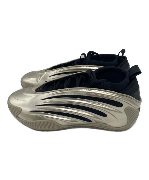 adidas（アディダス）adidas (アディダス) JR2506 Harden Volume 9 ゴールド×ブラック サイズ:27.5㎝の古着・服飾アイテム
