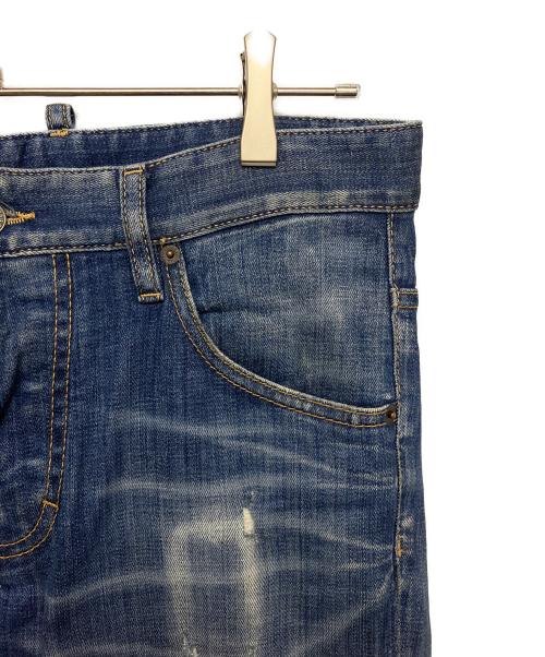 DSQUARED2（ディースクエアード）DSQUARED2 (ディースクエアード) S74LB0715　デニムパンツ ネイビー サイズ:42の古着・服飾アイテム