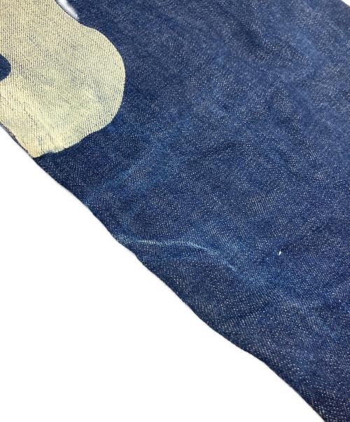 EVISU（エヴィス）EVISU (エヴィス) 2001　ビッグ音ペイントデニムパンツ インディゴ サイズ:86cm (W34)の古着・服飾アイテム