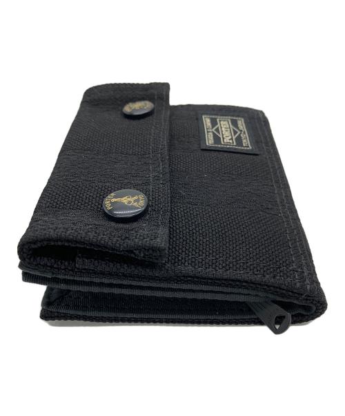 PORTER（ポーター）PORTER (ポーター) 638-07801　2つ折り財布 ブラックの古着・服飾アイテム