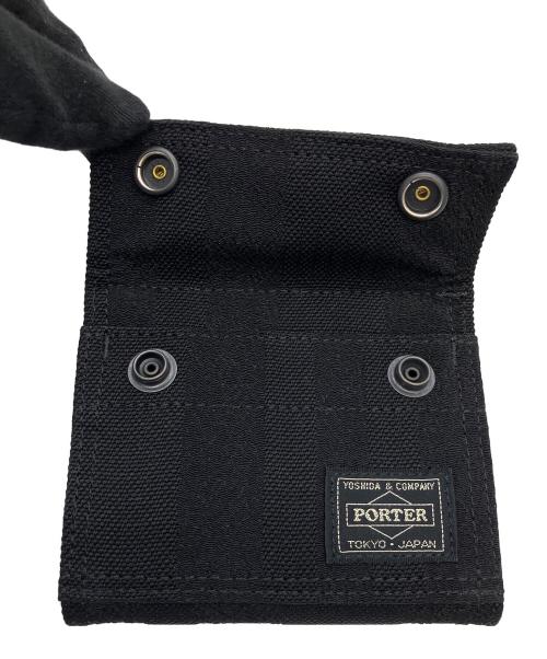 PORTER（ポーター）PORTER (ポーター) 638-07801　2つ折り財布 ブラックの古着・服飾アイテム
