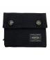 PORTER（ポーター）の古着「638-07801　2つ折り財布」｜ブラック