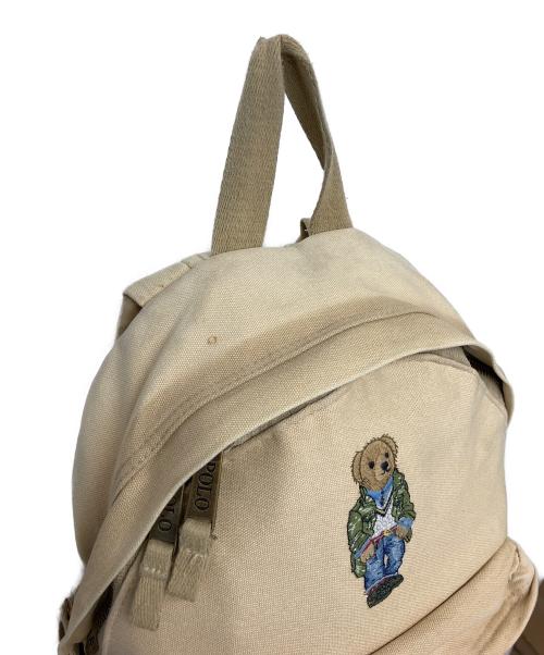 POLO RALPH LAUREN（ポロ・ラルフローレン）POLO RALPH LAUREN (ポロ・ラルフローレン) リュック ベージュの古着・服飾アイテム