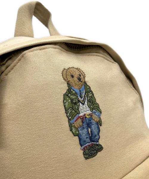 POLO RALPH LAUREN（ポロ・ラルフローレン）POLO RALPH LAUREN (ポロ・ラルフローレン) リュック ベージュの古着・服飾アイテム