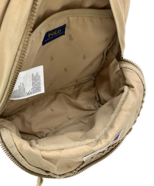 POLO RALPH LAUREN（ポロ・ラルフローレン）POLO RALPH LAUREN (ポロ・ラルフローレン) リュック ベージュの古着・服飾アイテム